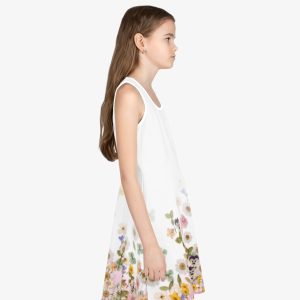 Floral Girl's Sundress - Image 2