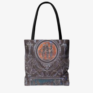 Antique Look Tote Bag - Image 2