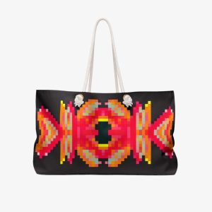 Pixeled Candy Weekender Bag - Image 2
