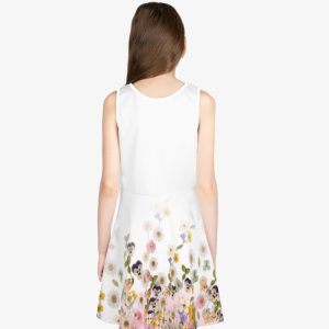 Floral Girl's Sundress - Image 3