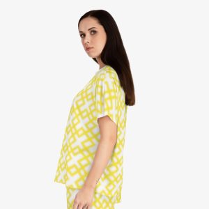 Yellow Women's Pajama Set - Image 4