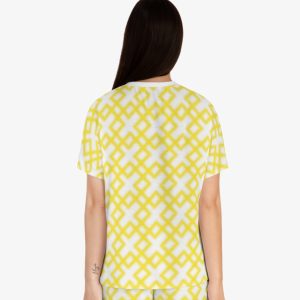 Yellow Women's Pajama Set - Image 3