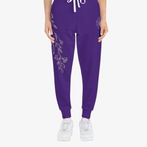 Floral Women's Joggers - Image 2