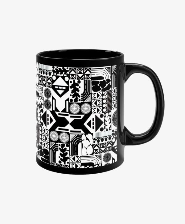 B&W Funk Mug