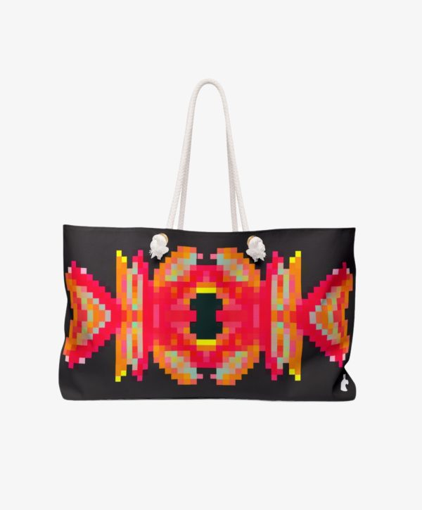 Pixeled Candy Weekender Bag