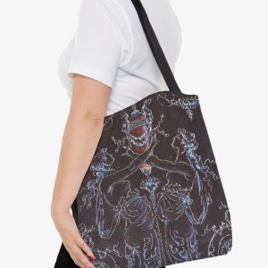 Antique Look Tote Bag - Image 3