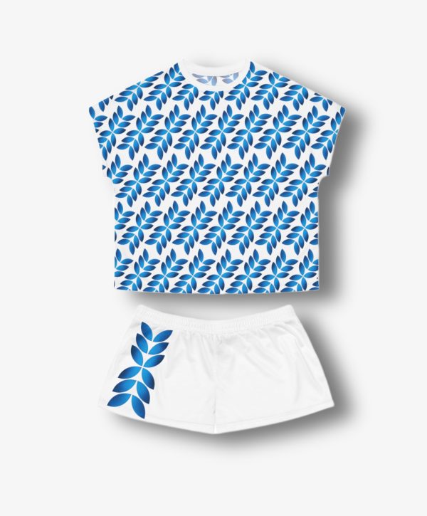 Blue Women's Pajama Set