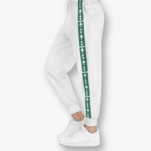Geometric Green Joggers - Image 4