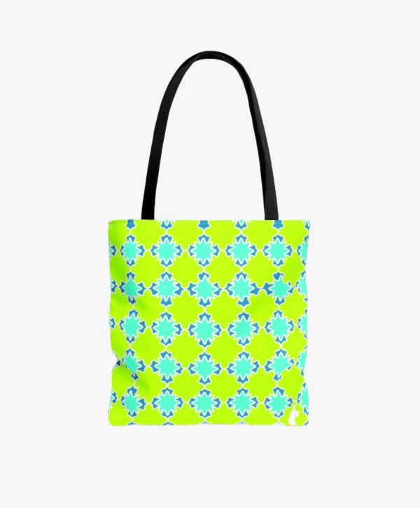 Neon Tiles Tote Bag