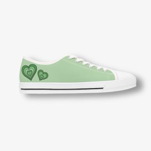 Green Love Women's Sneakers (LT) - Image 3