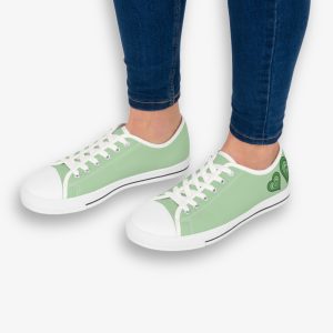 Green Love Women's Sneakers (LT) - Image 2
