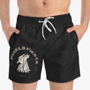 Pixels Fiesta Swim Shorts - Image 2