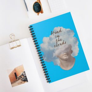 Head in the clouds Spiral Notebook - Image 2