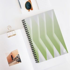 Calm Sage Spiral Notebook - Image 2